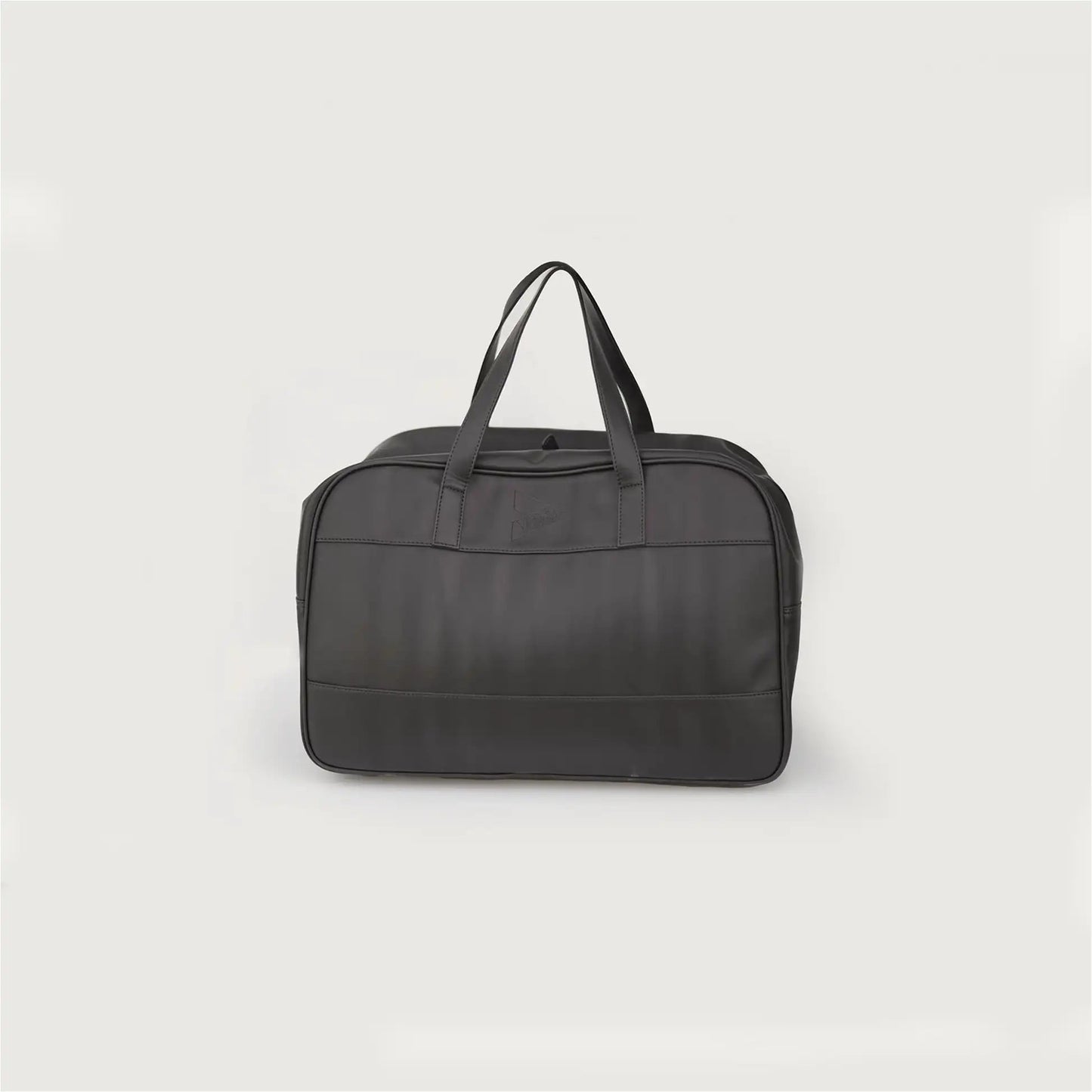VEA Faux Leather Travel Duffel Bag – Cabin Size | Black - VEA