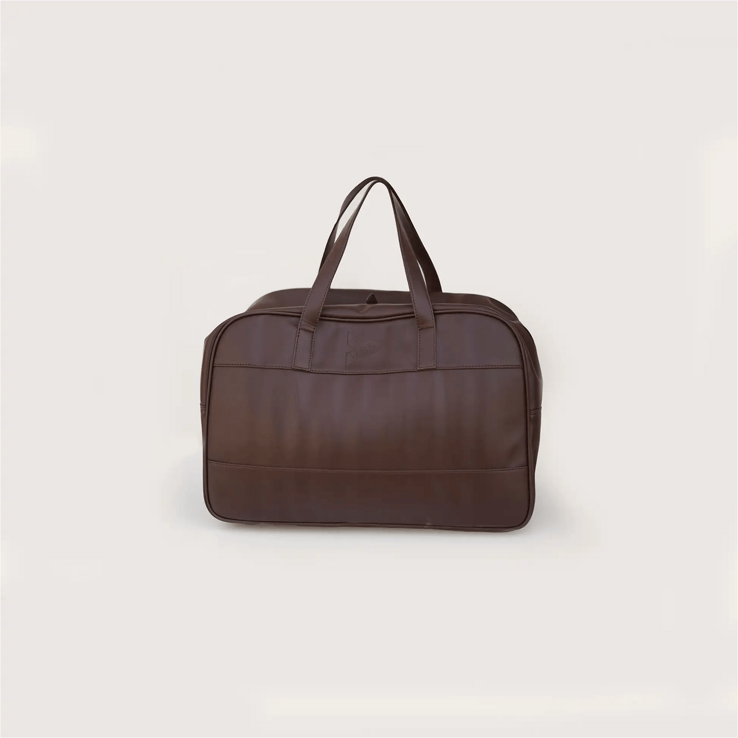 VEA Faux Leather Travel Duffel Bag – Cabin Size | Brown - VEA
