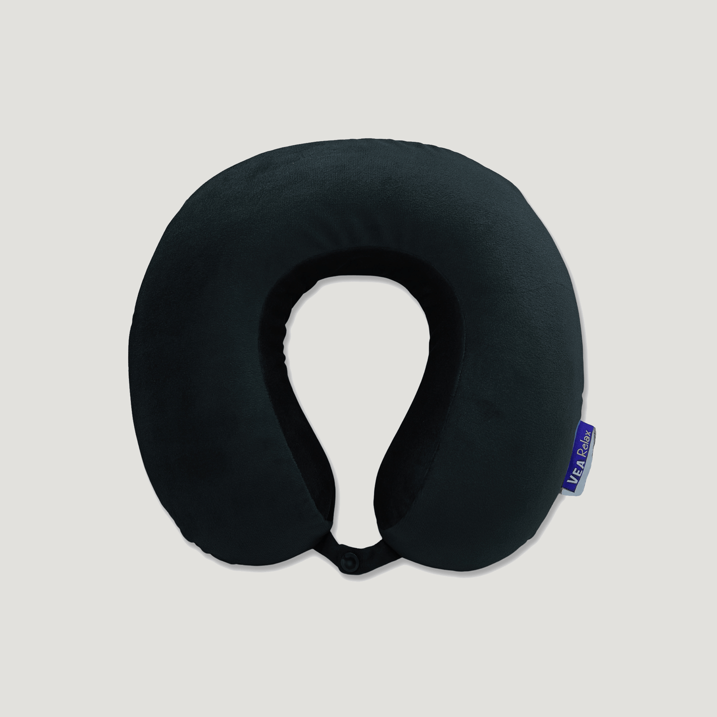 Vea Relax Memory Foam Travel Neck Pillow ~ Black - VEA