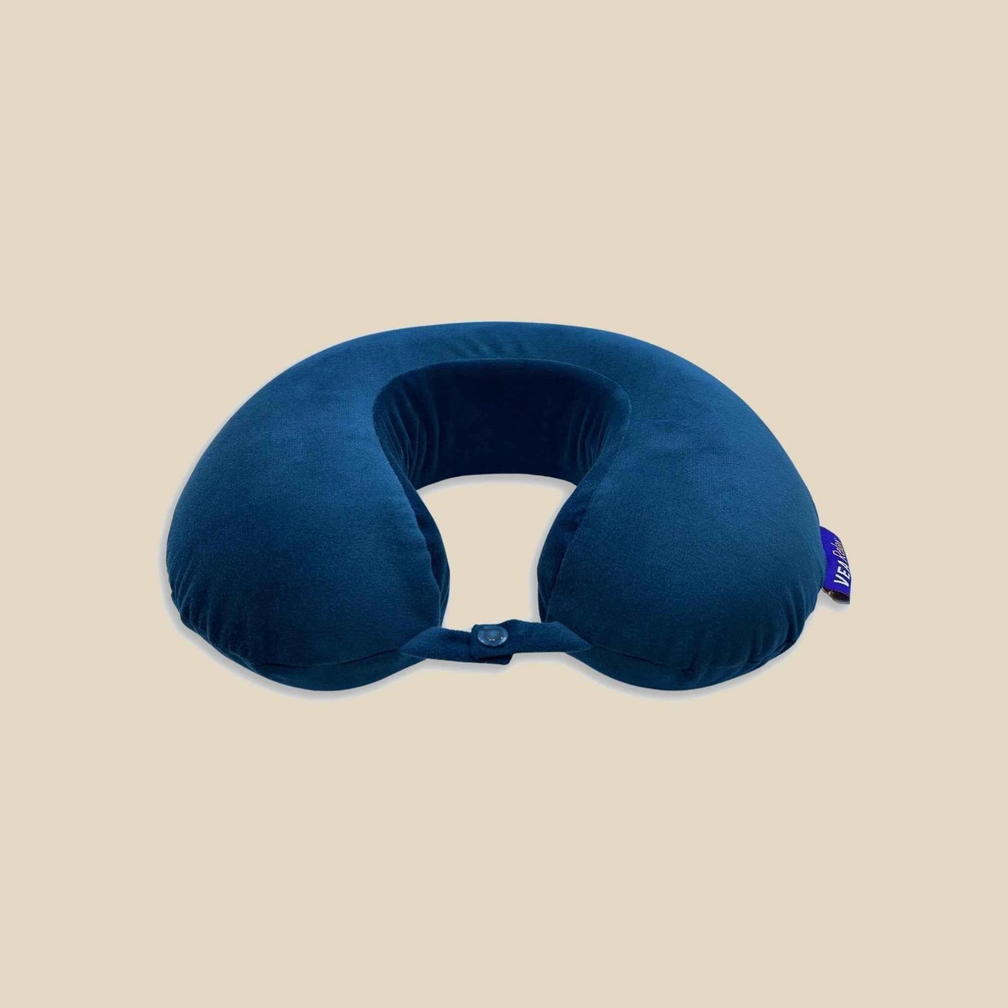 Vea Relax Memory Foam Travel Neck Pillow ~ Navy Blue - VEA