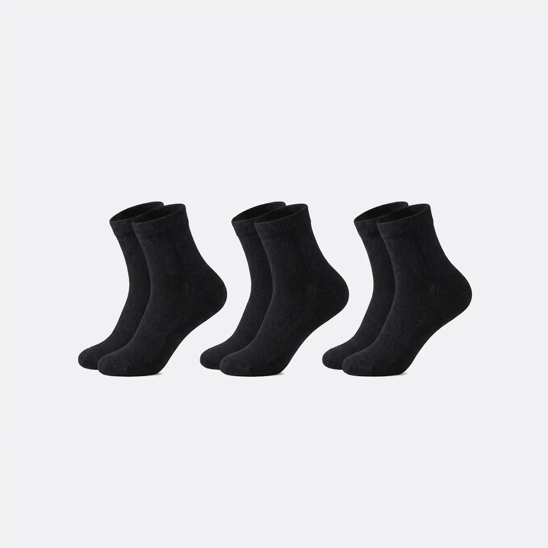 VEA padded terry socks 3-pack, white
