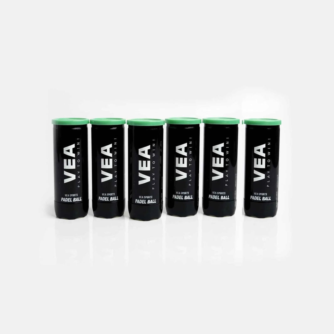 VEA padel balls, 6 tubes