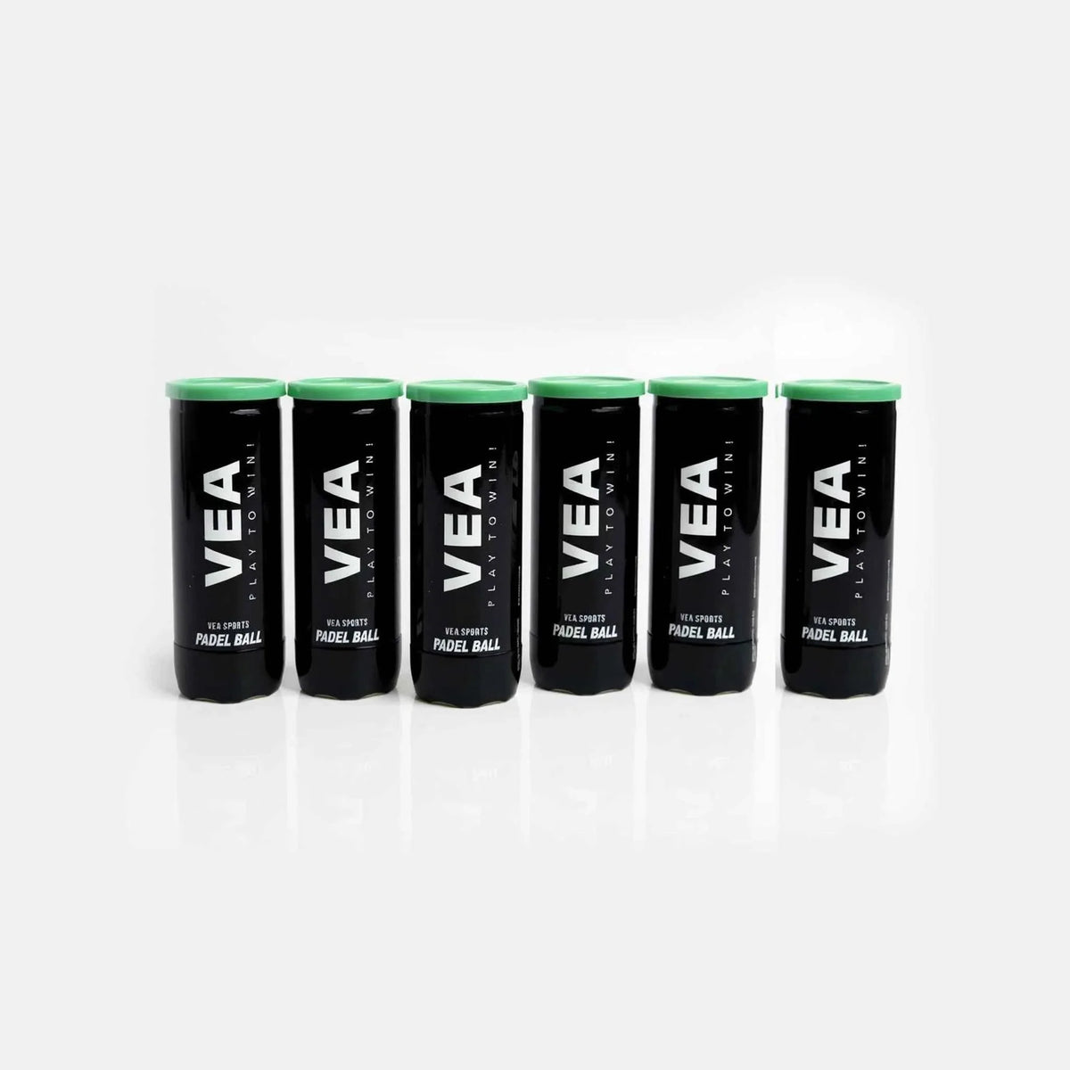 VEA padel balls, 6 tubes