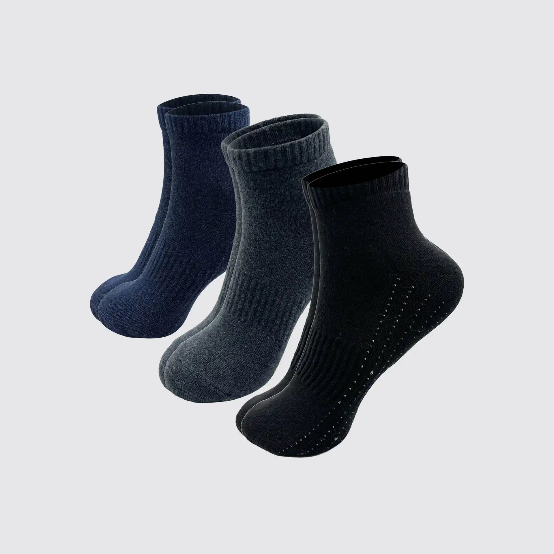 VEA Terry Socks 3 Pair Pack Assorted | Size 39–42 | VEA-2047