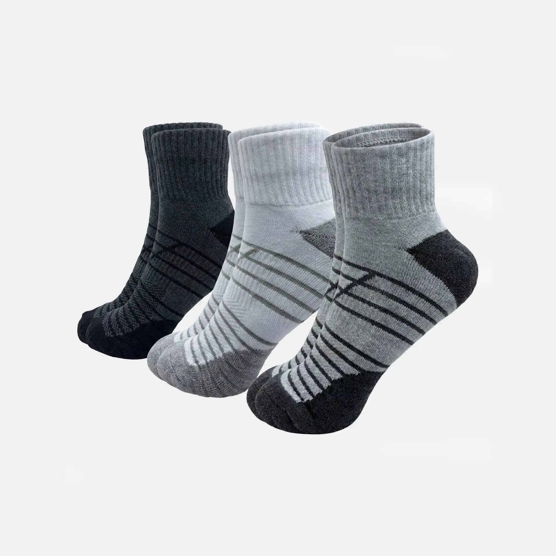 VEA Half Terry Socks 3 Pack Assorted (39–42) | VEA-2034