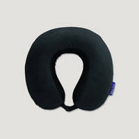 Vea Relax Memory Foam Travel Neck Pillow ~ Black - VEA
